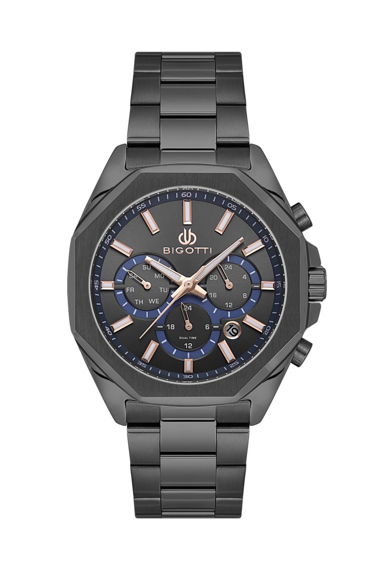 BİGOTTİ ANTARSİT ÇELİK ERKEK KOL SAATİ