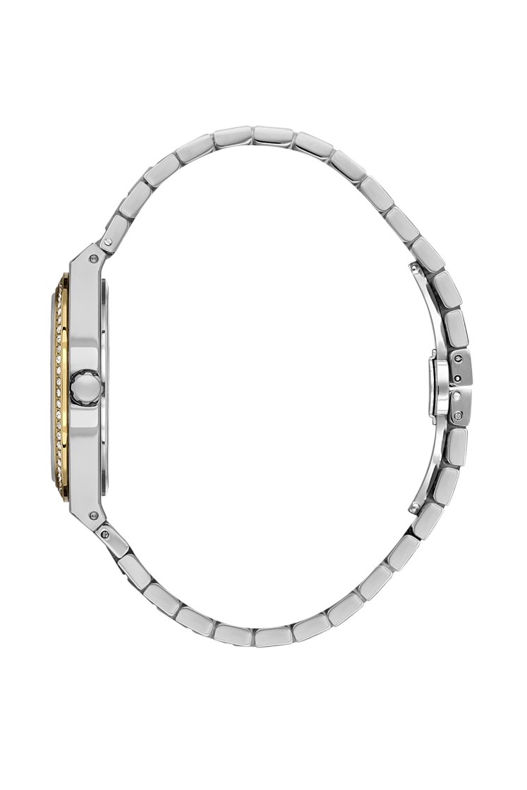 BİGOTTİ GOLD GÜMÜŞ TAŞ DETAYLI KADIN KOL SAATİ