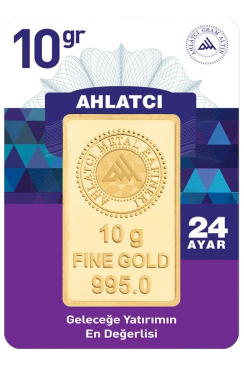 24 Ayar 10 Gram Gram Altın – 995 Saflık |  Sertifikalı Yatırım Altını Byezo Kuyumculuk