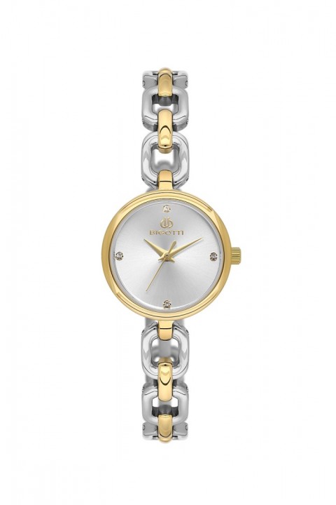 BİGOTTİ ZİNCİR KORDON YUVARLAK KASA KADIN KOL SAATİ