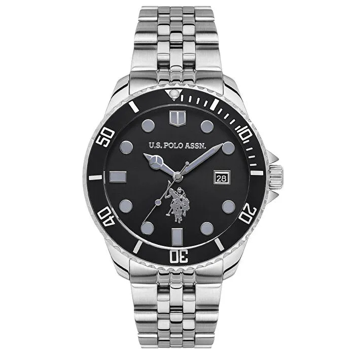 U.S. POLO ÇELİK KLASİK ERKEK KOL SAATİ
