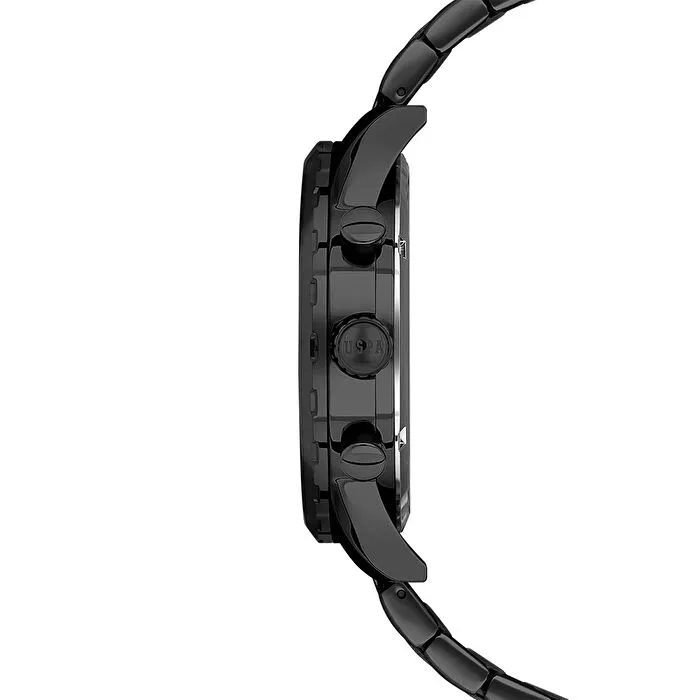 U.S POLO SİYAH ÇELİK ERKEK KOL SAATİ